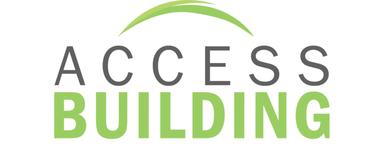 access building logo header